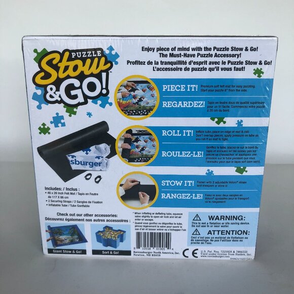 New sealed Ravensburger- Stow & Go 1500 PC Puzzle Storage Accessory - Picture 10 of 14